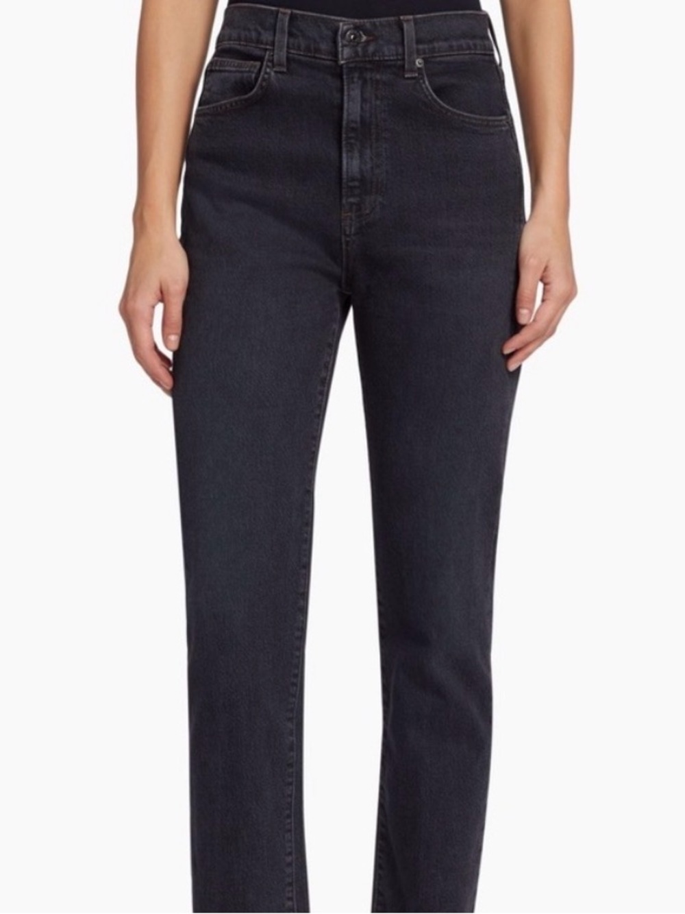 Veronica Beard Joey straight leg ankle crop denim jeans 28